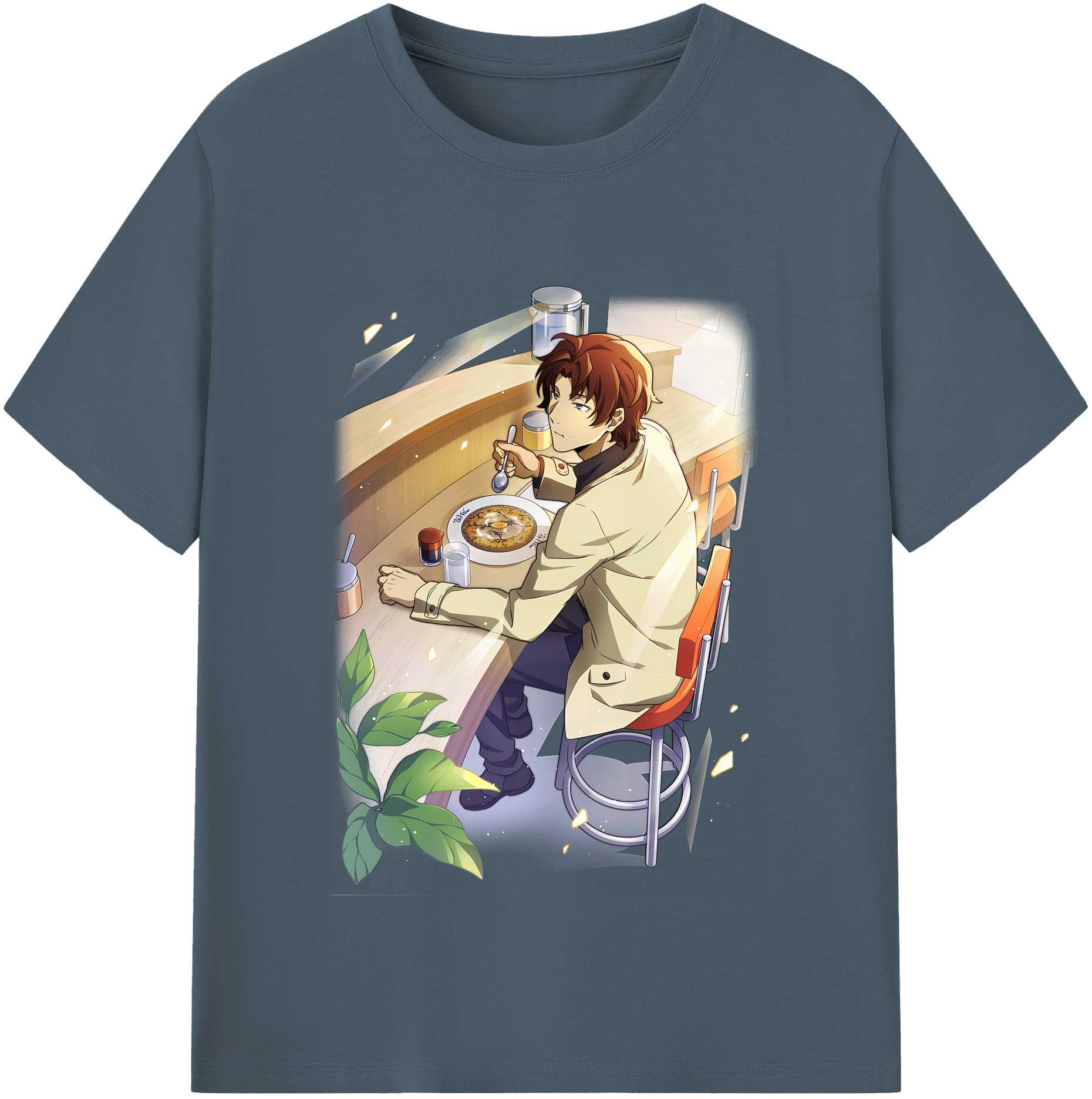 （画像用） 文豪ストレイドッグス Bungo Stray Dogs 綿100％半袖Tシャツ（フロントプリント）